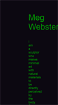 Mobile Screenshot of megwebsterstudio.com